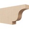 Ekena Millwork 2in. W x 6in. H x 12in. L Newport Woodgrain TimberThane Rafter Tail, Primed Tan RFTUR02X06X12NEWRCPR - alternate 1
